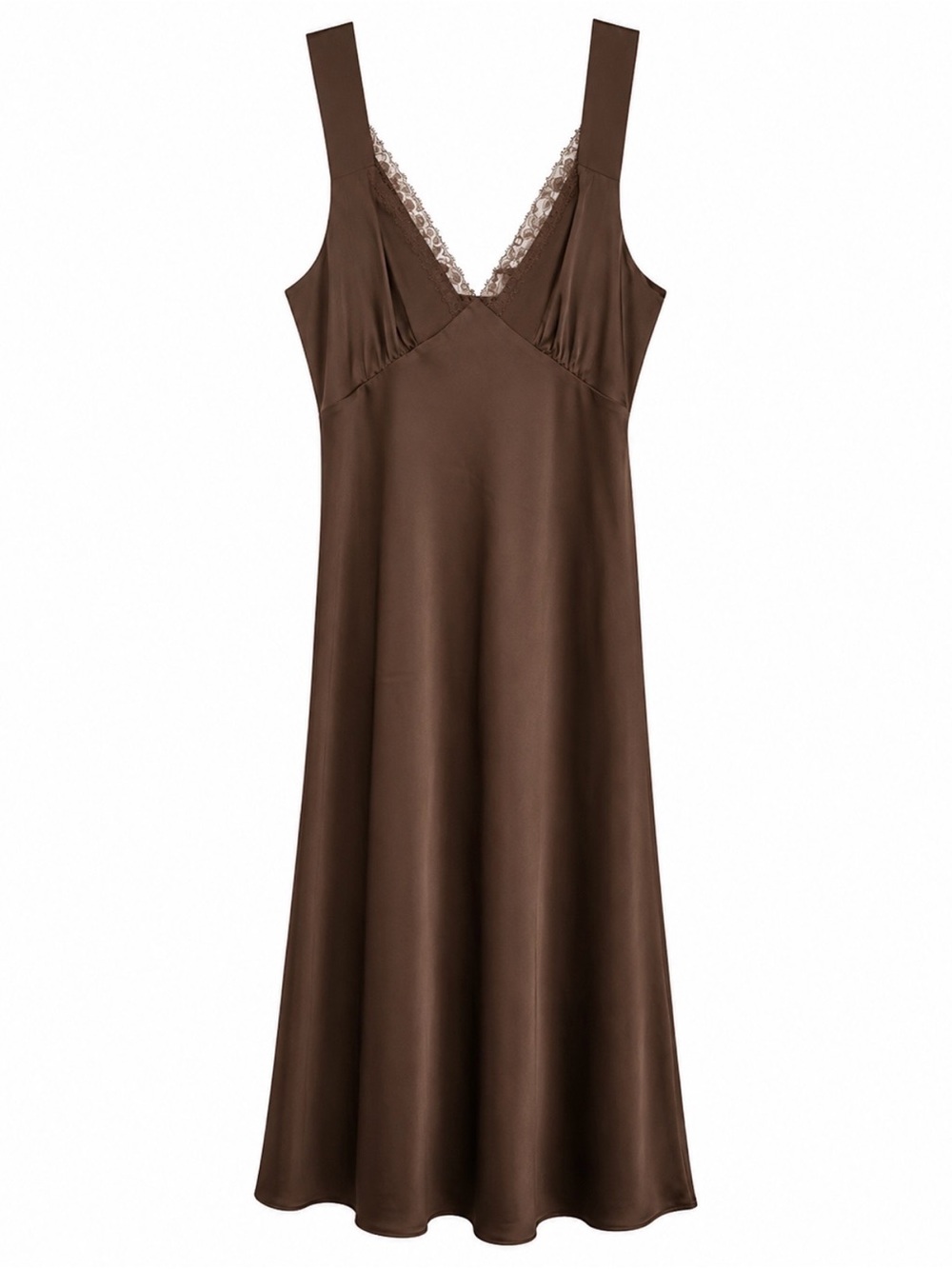 WAYF Satin Slip Dress Size Small
